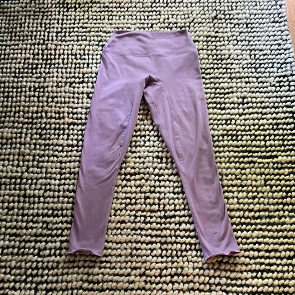 CHELSEA PARKE X SET Active Purple High-Waisted Leggings